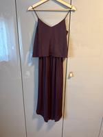 Satin Kleid Bordeaux Hessen - Hünstetten Vorschau