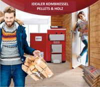 Pelletheizung Kombikessel Pelletkessel Holz/Pellets 65, 70, 80 kW Kr. Passau - Passau Vorschau