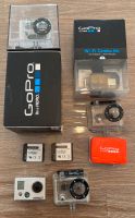 GoPro Hero2 Konvolut, Fernbedienung, 2 Akkus, Floaty Backdoor, SD Nordrhein-Westfalen - Herscheid Vorschau