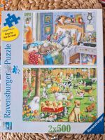 Ravensburger Doppel Puzzle large Pieces 2 x 500 = 1000Teile Baden-Württemberg - Weil im Schönbuch Vorschau