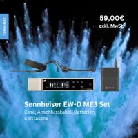 Sennheiser EW-D ME3 Set Headset mieten Veranstaltungstechnik Niedersachsen - Bersenbrück Vorschau