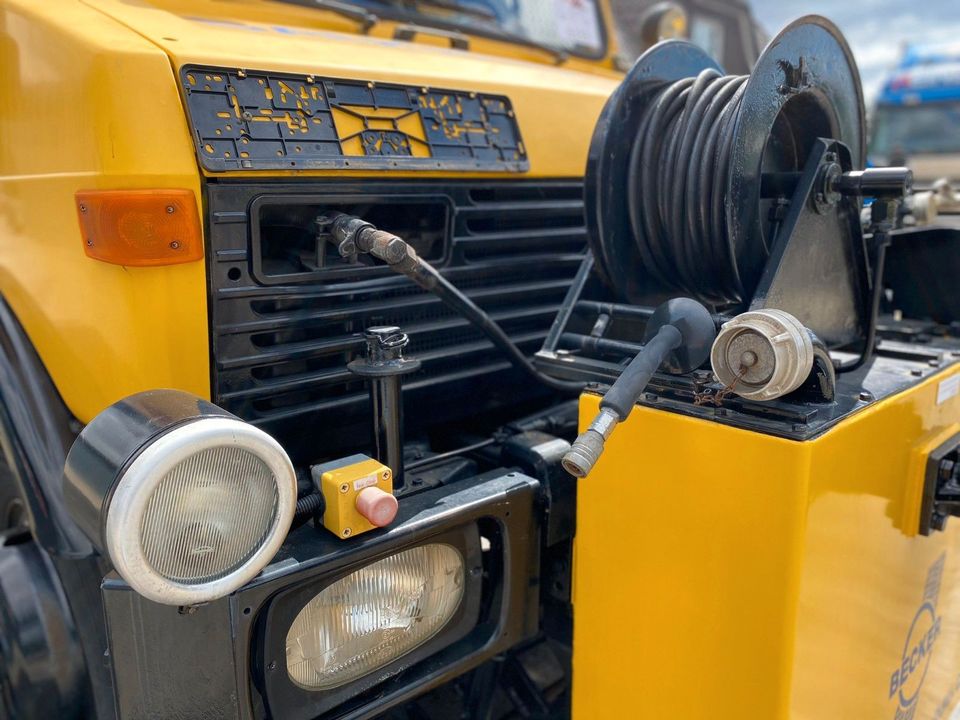 Unimog 427/21 Schienenreiniger in Legden