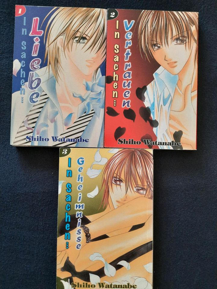 Insachen Liebe/Vertrauen/Geheimnisse Manga Set 1-3 in Reichelsheim (Odenwald)