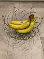 Obstschale Brotkorb Korb Schale Metall silberfarben neuwertig Niedersachsen - Uslar Vorschau