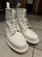 Dr. Martens Lederstiefel in weiß Niedersachsen - Rastede Vorschau
