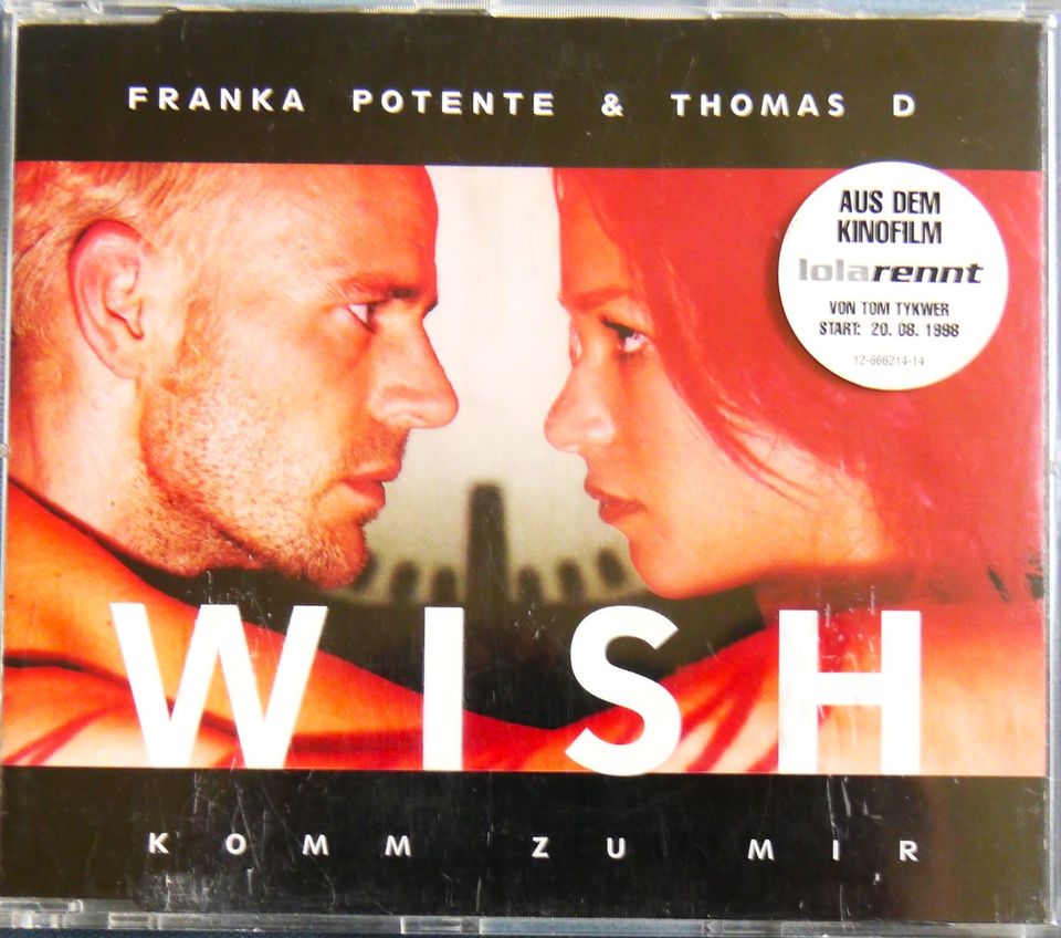 CD Maxi Thomas D & Franka Potente Wish Fanta 4 1998 in Berlin