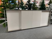 Sideboard Kommode Hochglanz Glas weiß Möbel UVP 1769€ Hessen - Alsfeld Vorschau