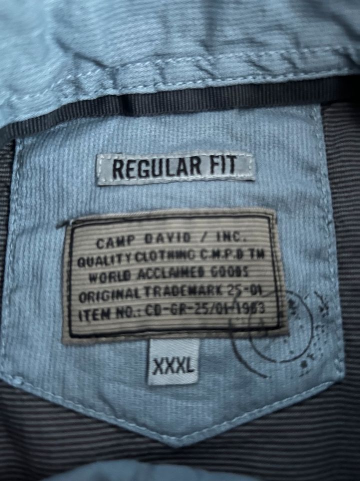 Camp David Polo Shirt Hemd Kurzarm in Fernwald