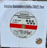 Industrie Diamanttrennscheibe 230mm unbenutzt Schleswig-Holstein - Rendsburg Vorschau