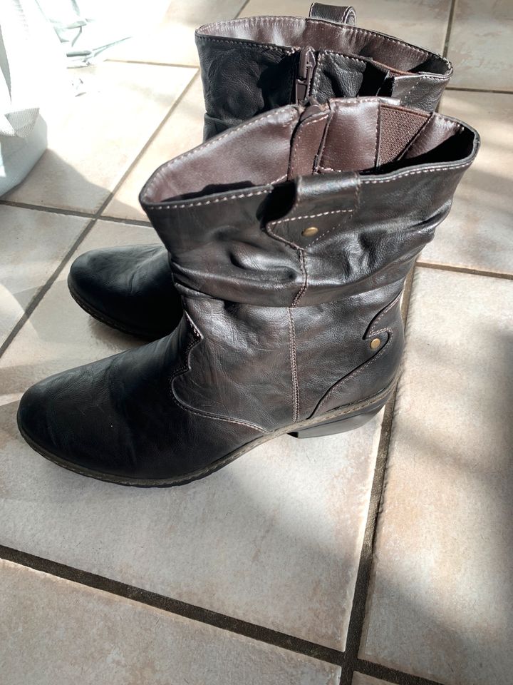 „Rieker“ Stiefeletten in braun (Gr.39): 20€! in Dormagen