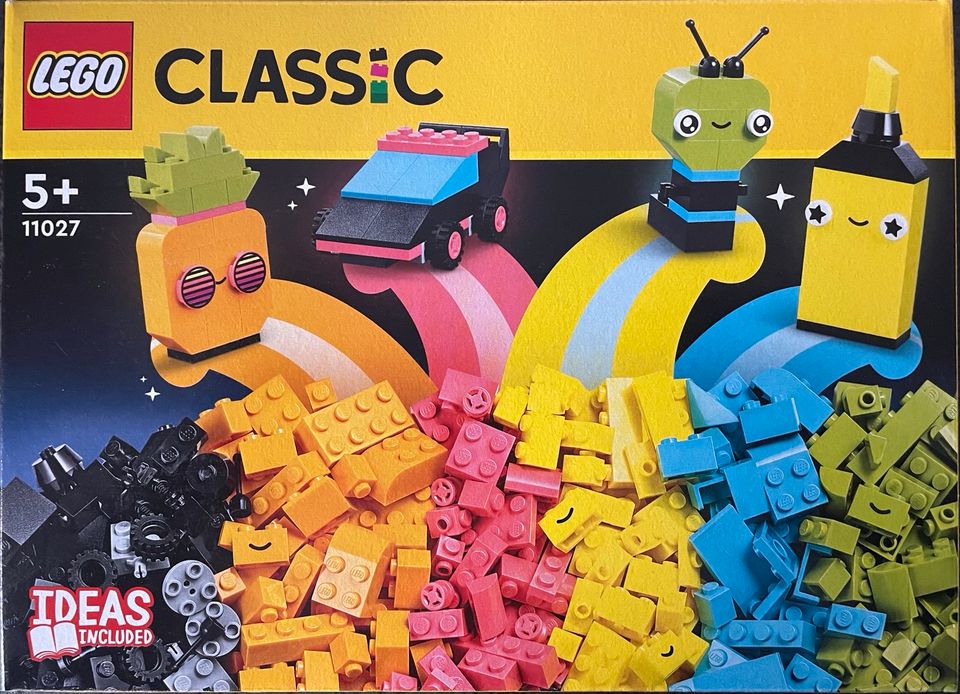 Lego 11027 - Classic - Neon Kreativ-Bauset - Neu OVP in Mainz