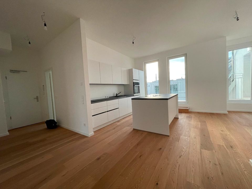 gemütliches großzügiges Dachgeschoss ideal für Singles mit Loftfeeling, eigener Dachterrasse und EBK nahe Arnimplatz in Berlin