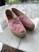 GUCCI Espadrilles Gr. 42 mit GG pink canvas Baden-Württemberg - Pforzheim Vorschau