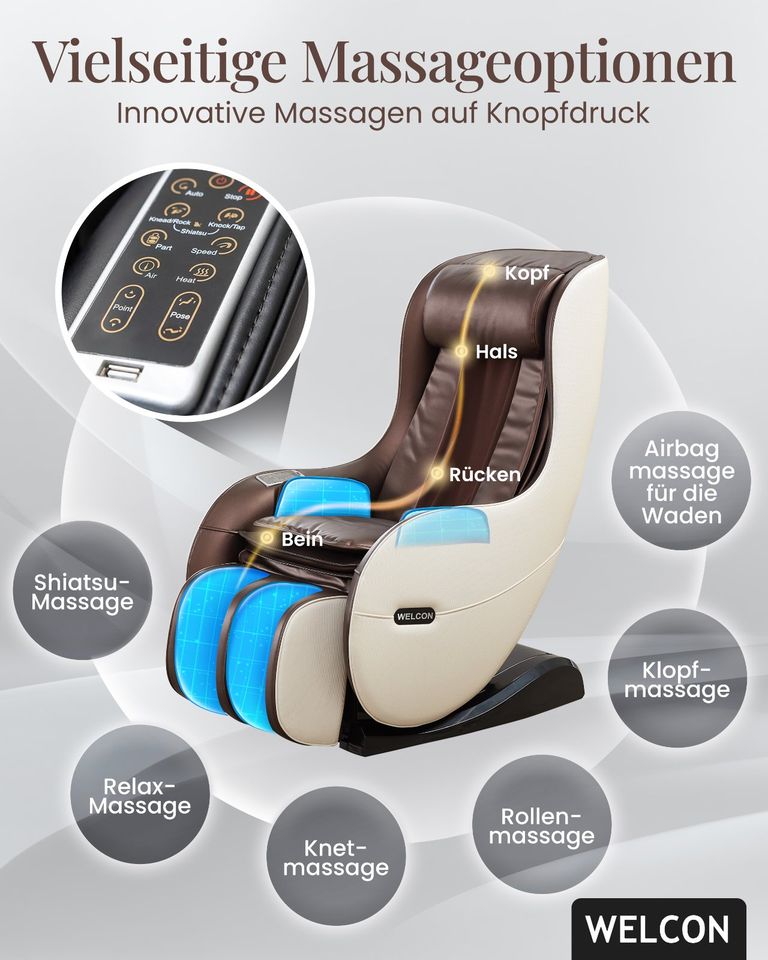 Massagesessel Welcon EASYRELAXX neu *welcon-shop.com* in Giesen