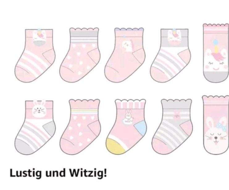 Neu,Mädchen Socken,Baumwolle Kinder Babysocken 10er-Pack Set in Leverkusen