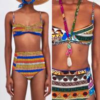 NP 70,-€☀️ ZARA Wende-Bikini M 36/38 bunt WendeBikini Top Hamburg-Nord - Hamburg Eppendorf Vorschau