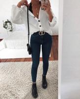 Zara Jeans high Waist Blogger sexy Skinny Hose Baden-Württemberg - Mannheim Vorschau
