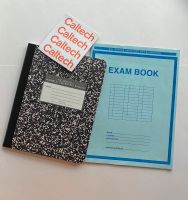 Original CALTECH USA Exam Book Marble Cover Notizbuch Sticker Berlin - Mitte Vorschau