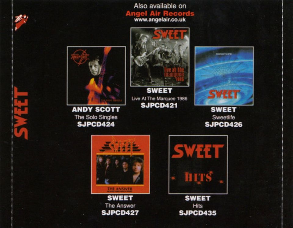 The Sweet Level Headed Tour Rehearsals 1977 CD Rare !!!!! in Berlin