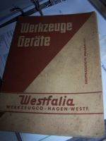 Werkzeugkatalog Westfalia  v. 1959 Bayern - Kirchenlamitz Vorschau