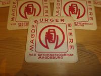 Bierdeckel DDR Magdeburger Biere(2) --- NEU Sachsen-Anhalt - Burgstall (bei Tangerhütte) Vorschau