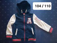 Gr. 104 / 110 Baseballjacke College-Jacke blau Basic Niedersachsen - Bassum Vorschau