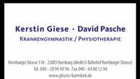 ⭐️ Physiotherapiepraxis Kerstin ➡️ Physio  (m/w/x), 22083 Hamburg Barmbek - Hamburg Barmbek-Süd  Vorschau