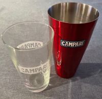 Campari Shaker, zweiteilig - Glas & Edelstahl Shaker Bayern - Alling Vorschau