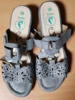 Sandalen Sandaletten Schlappen Gr. 39 grau neu Nordrhein-Westfalen - Iserlohn Vorschau