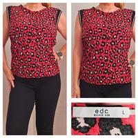 ❤️ Esprit * EDC * Damen * LEO * Viskose * Bluse * L * 38/40  * Niedersachsen - Achim Vorschau