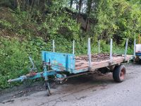 Mengele Anhänger Rungenwagen Rückwagen Holzwagen Einachser Baden-Württemberg - Löwenstein Vorschau