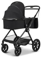 MOON 2 in 1 Kombi-Kinderwagen CLICC, Black/Melange, mit Wanne Niedersachsen - Scheeßel Vorschau