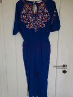 Neuwertig Boden Jumpsuit Blau Stickereien 14 Schleswig-Holstein - Klein Nordende Vorschau