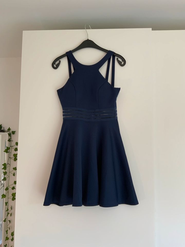 Cocktail Kleid blau in Lieser