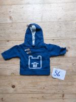 Süßer blauer Baby-Kapuzen-Pulli von obaibi mit Bärmotiv in Gr. 59 Frankfurt am Main - Bornheim Vorschau