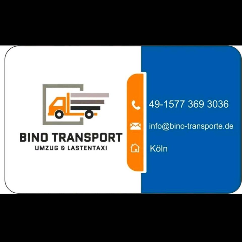 Bino Transport / Umzug / Lastentaxi Köln in Köln