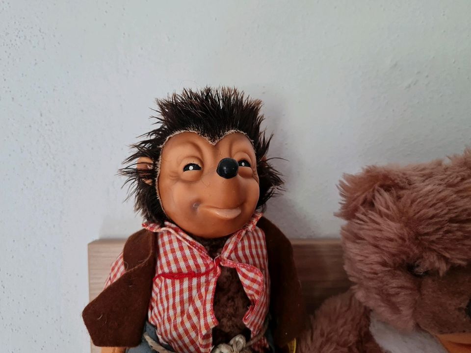 Original Steiff Tiere *Igel, Bär, Pferd* in Beilngries