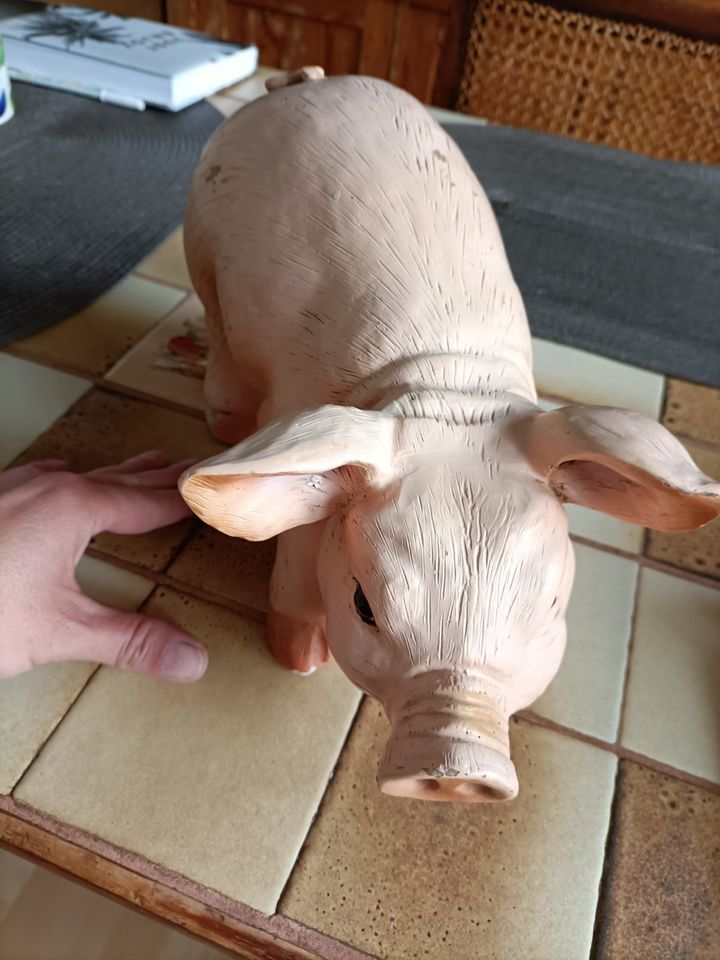 Großes Deko Schwein, Garten, ca.25 cm hoch in Euskirchen