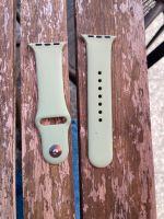 Apple Watcharmband Armband schwarz grün Leder Brandenburg - Potsdam Vorschau