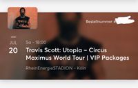 2 VIP Travis Scott Tickets Köln Nordrhein-Westfalen - Herne Vorschau