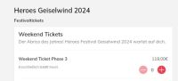 Heroes Ticket 2024 Geiselwind Bayern - Oberschwarzach Vorschau