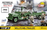 Cobi 2297 Willys MB & Trailer Altona - Hamburg Ottensen Vorschau