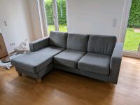 Sofa Couch Ecksofa Maisons in Stoff grau 210x15Ocm Bayern - Vaterstetten Vorschau