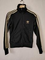 Adidas Originals Trainingsjacke Training Jacke schwarz Gold Logo Bayern - Erlangen Vorschau