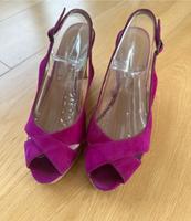 Espadrilles Wedges Schuhe spanische Marke Rauleder fuchsiapink 37 Berlin - Schöneberg Vorschau