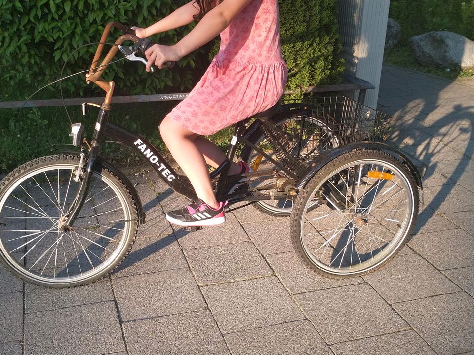 Therapiefahrrad / Therapiedreirad mit großem Einkaufskorb in München