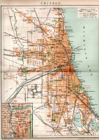 USA - AMERIKA - ILLINOIS - CHICAGO - KARTE - STADTPLAN - 1901 Berlin - Mitte Vorschau