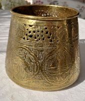 Antiker Messing Topf Islamic Bowl -  Cairoware alt, gut Erhalten Baden-Württemberg - Emmendingen Vorschau