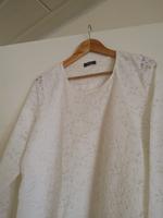 Langarm Shirt Gr. XL, yessica, creme/weiß mit Spitze Nordrhein-Westfalen - Ense Vorschau