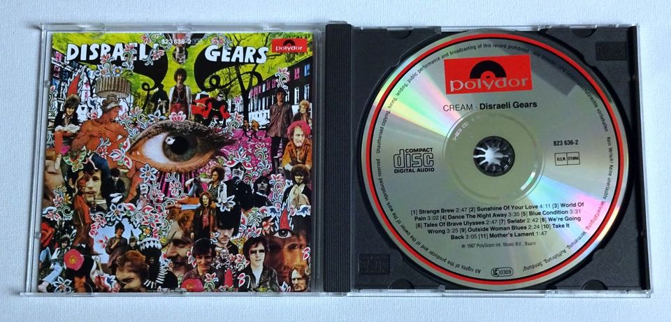 Cream - Disraeli Gears (CD Polydor 823636-2) in Gelsenkirchen